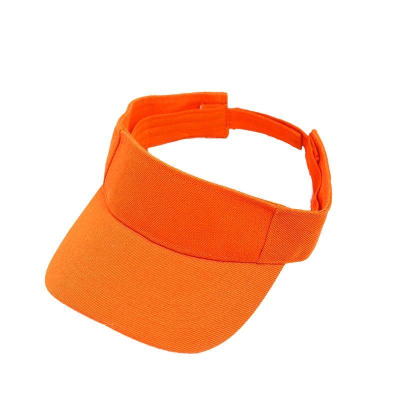 Women Adjustable UV Protection Sport Visor Cap Beach Sun Hat New Stylish Design - Blue