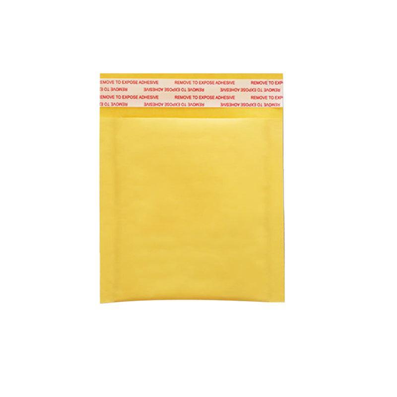 25PCS Poly Bubble Mailer Yellow Colour Multi-Size Plastic Padded Bag - 25PCS-13*18CM