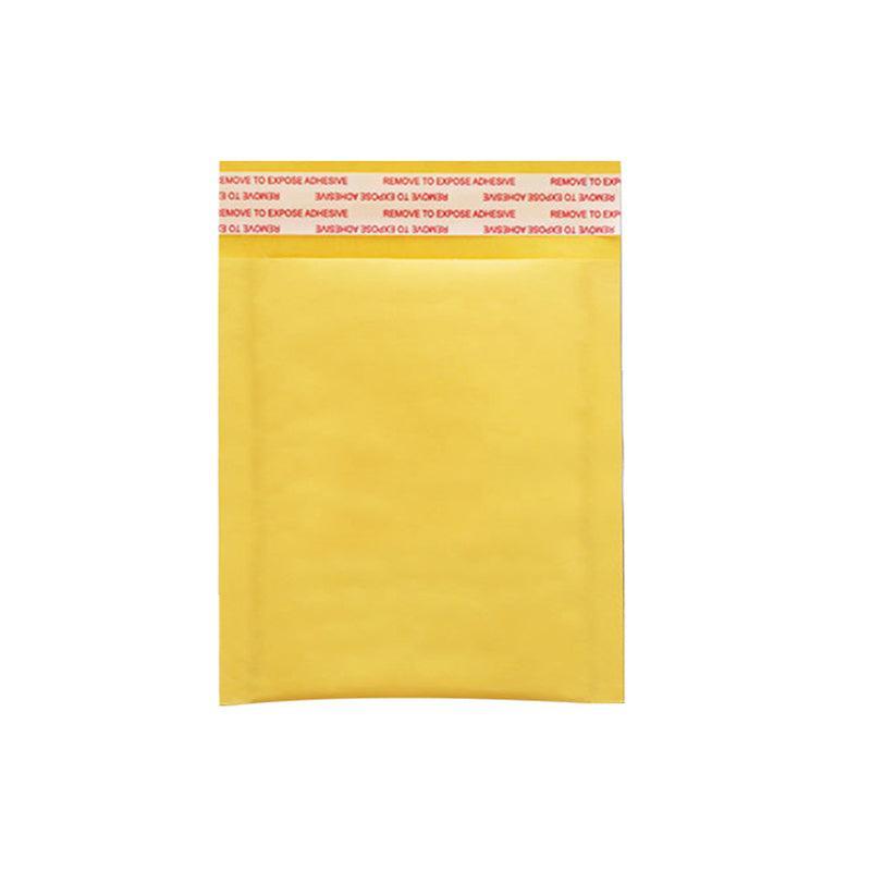 25PCS Poly Bubble Mailer Yellow Colour Multi-Size Plastic Padded Bag - 25PCS-13*18CM