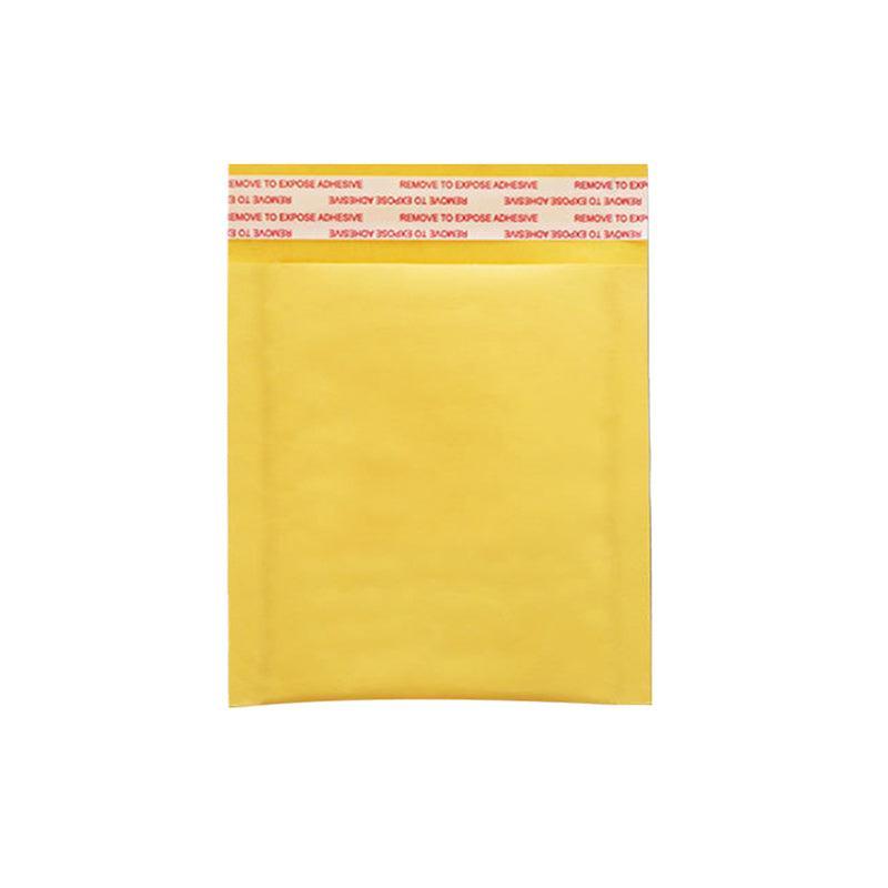 25PCS Poly Bubble Mailer Yellow Colour Multi-Size Plastic Padded Bag - 25PCS-13*18CM