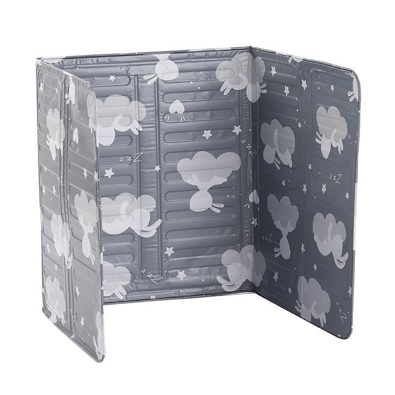 Kitchen Oil Splash Guard Wall Foil Protector Stove Cover Removable Baffle Screen - Yellow Cat