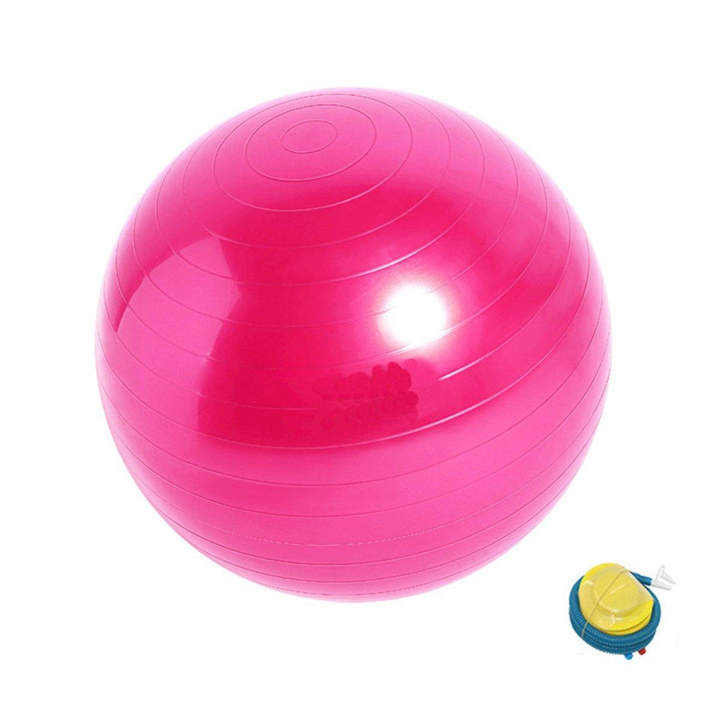 Explosion-Proof Thickened Inflatable Yoga Ball Massage Fitness Stability Ball - Grey - 75cm