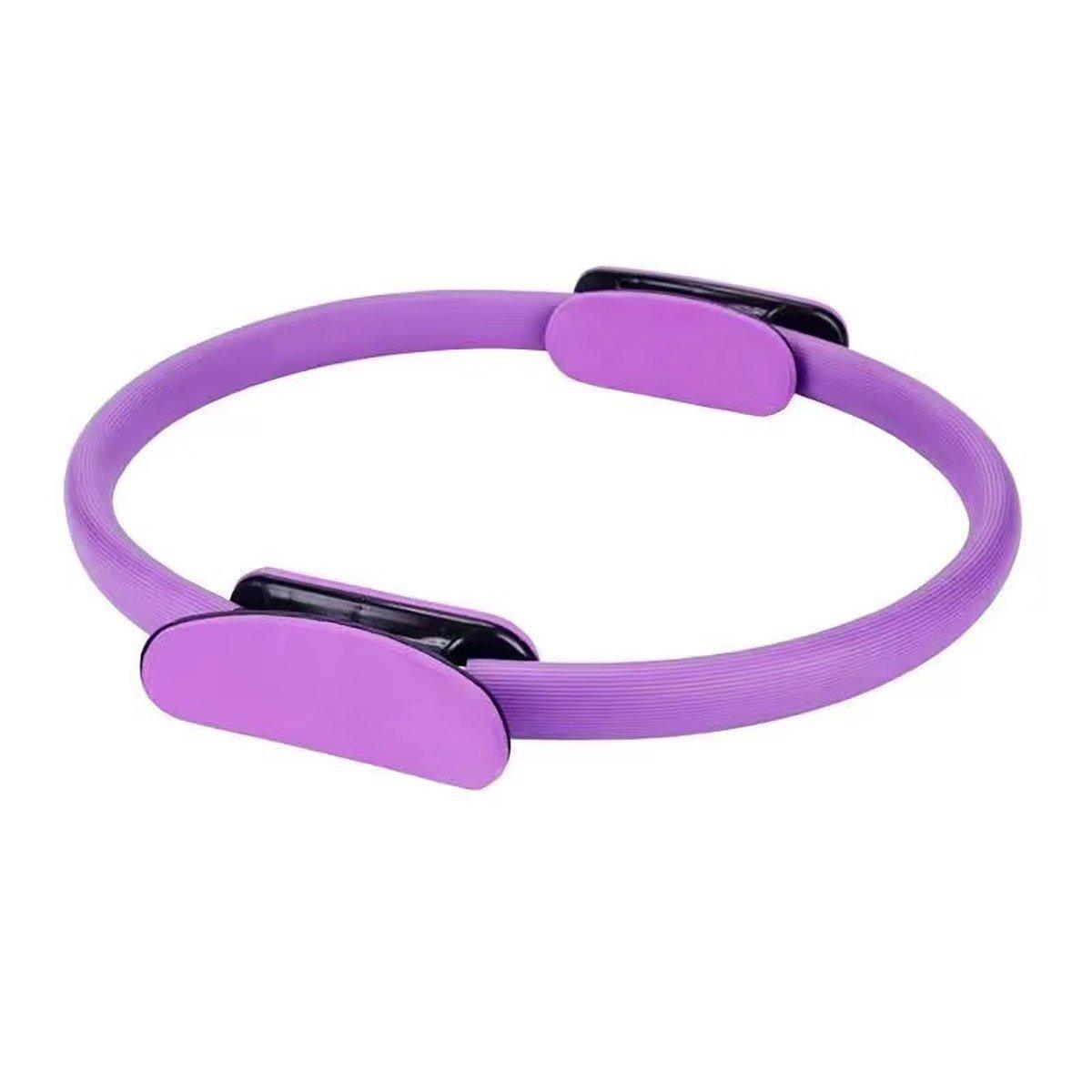 6 Colours Pilates Yoga Ring Magic Circle Fitness Equipment for Toning Slim Legs - Green