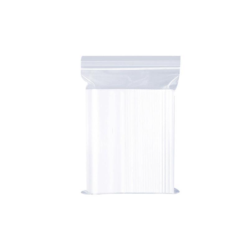 10/100PCS Thick Resealable Ziplock Bags in 12 Sizes Zip Lock Plastic Bags - 4x6cm-10pcs
