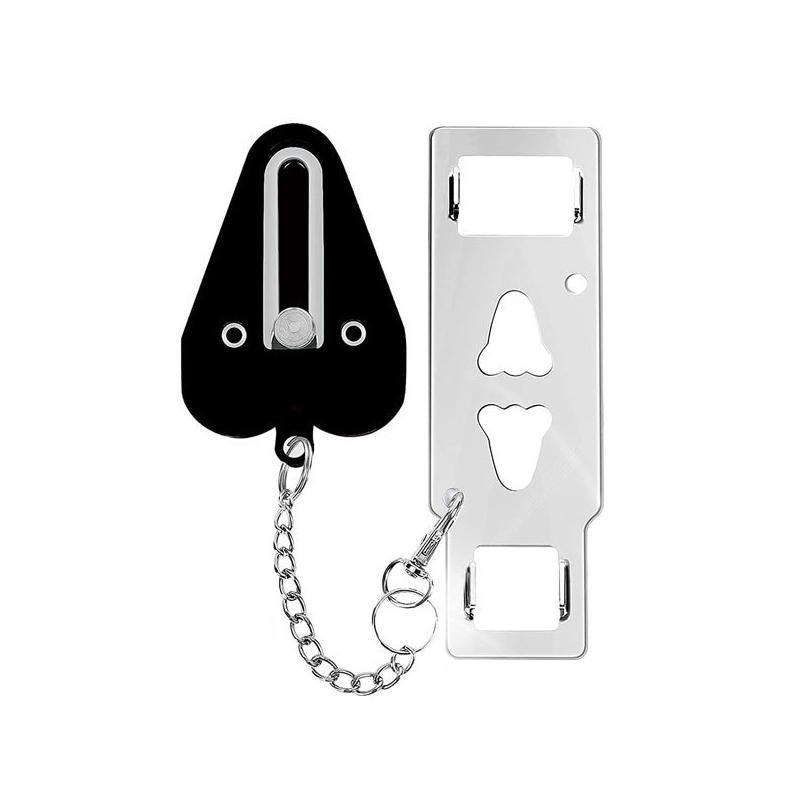 Portable Door Lock for Travel Hotel Home Security Addalock Style Lock - Red