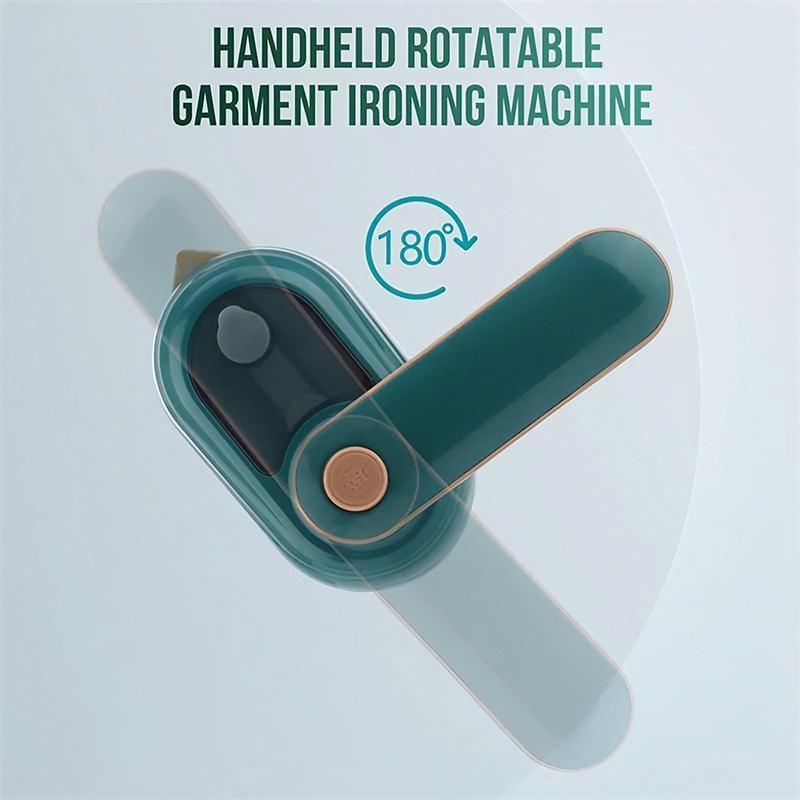 Portable Micro Steam Iron Garment Handheld Mini Clothes Ironing Machine - Green