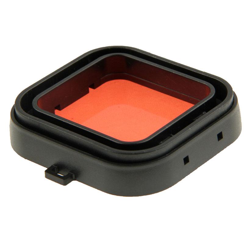 Gopro Hero4 / 3 Aqua Cube Dive Housing Filter - Red