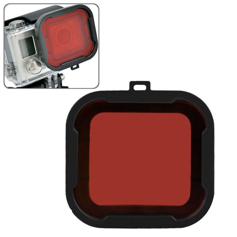 Gopro Hero4 / 3 Aqua Cube Dive Housing Filter - Grey