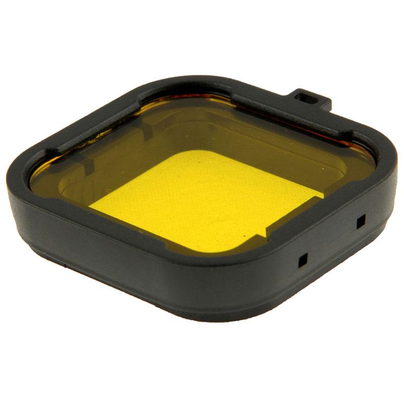 Gopro Hero4 / 3 Aqua Cube Dive Housing Filter - Yellow
