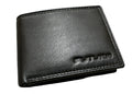 Futura Mens RFID Leather Fold Over Wallet w/ Gift Box - Black