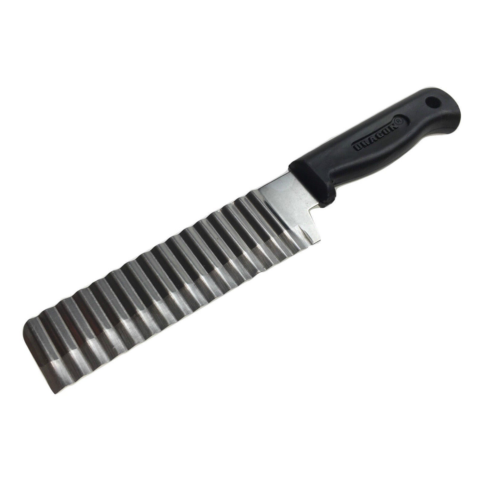 JELLY KNIFE Stainless Steel Blade Cooked Potato Vegetable Crinkle Wavy Cutter Slicer