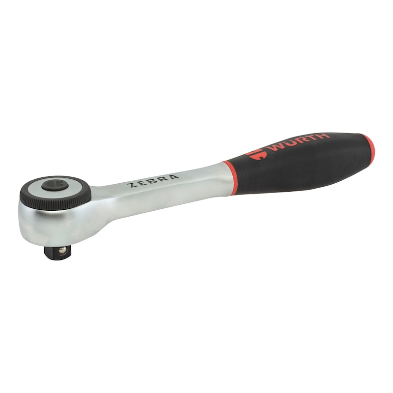 Würth Zebra Reversible Ratchet 1/2 Inch with 360° Rotating Twist Handle