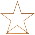 87cm Bamboo Star Table Lamp Desk Light LED Strip Modern Designer - Natural