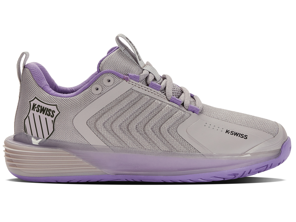 K-Swiss Ultrashot 3 Womens Tennis Shoes Runners Sneakers in Purple Rain - US 8.5