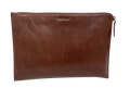 Futura Mens Document Satchel Office Travel College Bag - Brown