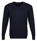 Mens Advatex Varesa Wool Pullover Jumper Cardigan - Navy - S