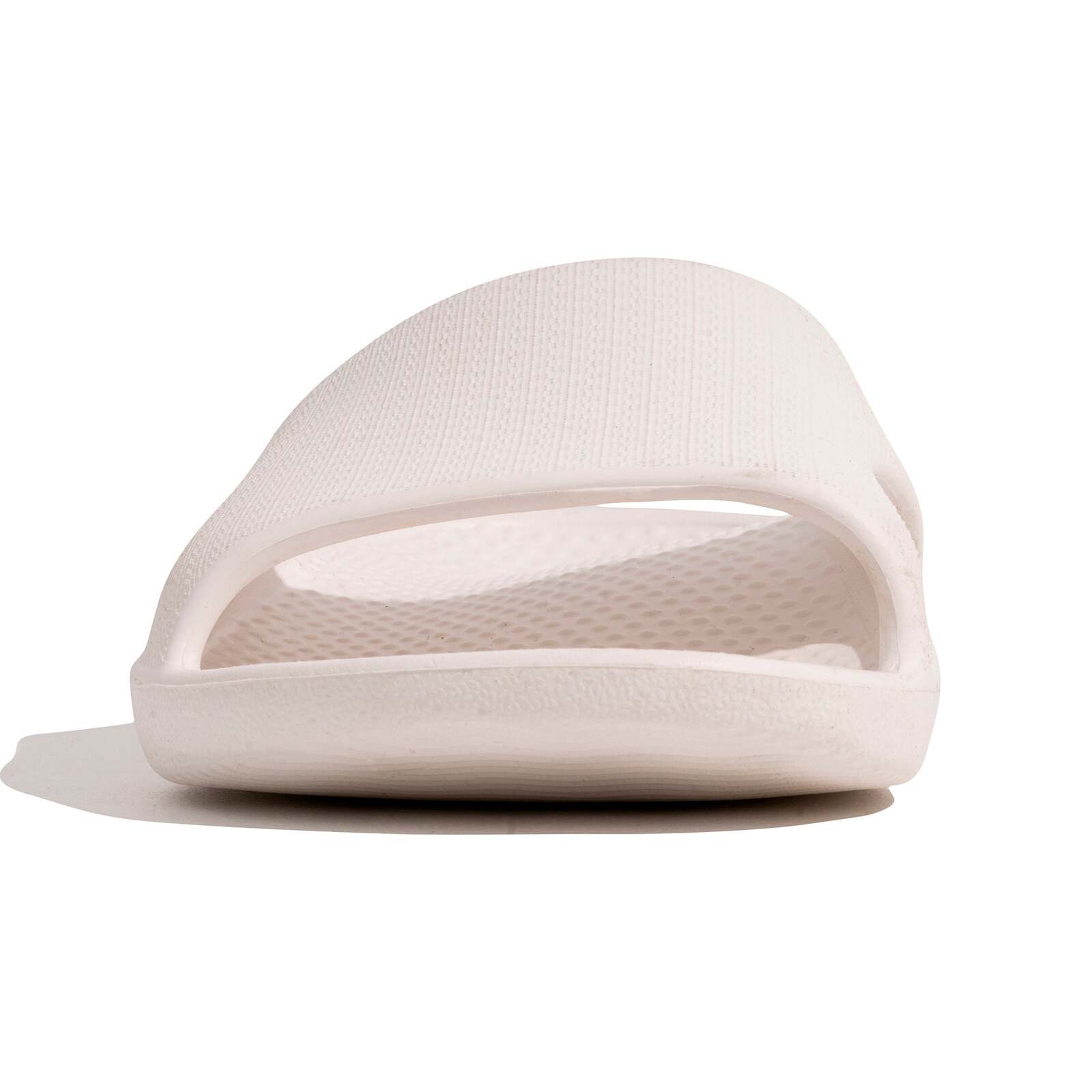 Archline Rebound Orthotic Slides Flip Flop Thongs Slip On Arch Support - White - Euro 36