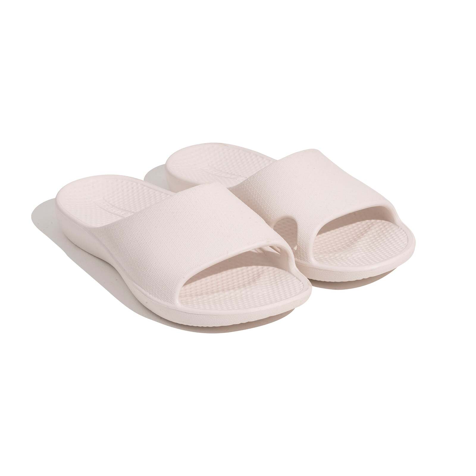 Archline Rebound Orthotic Slides Flip Flop Thongs Slip On Arch Support - White - Euro 39