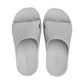 Archline Rebound Orthotic Slides Flip Flop Thongs Slip On Arch Support - Stone Grey - Euro 38