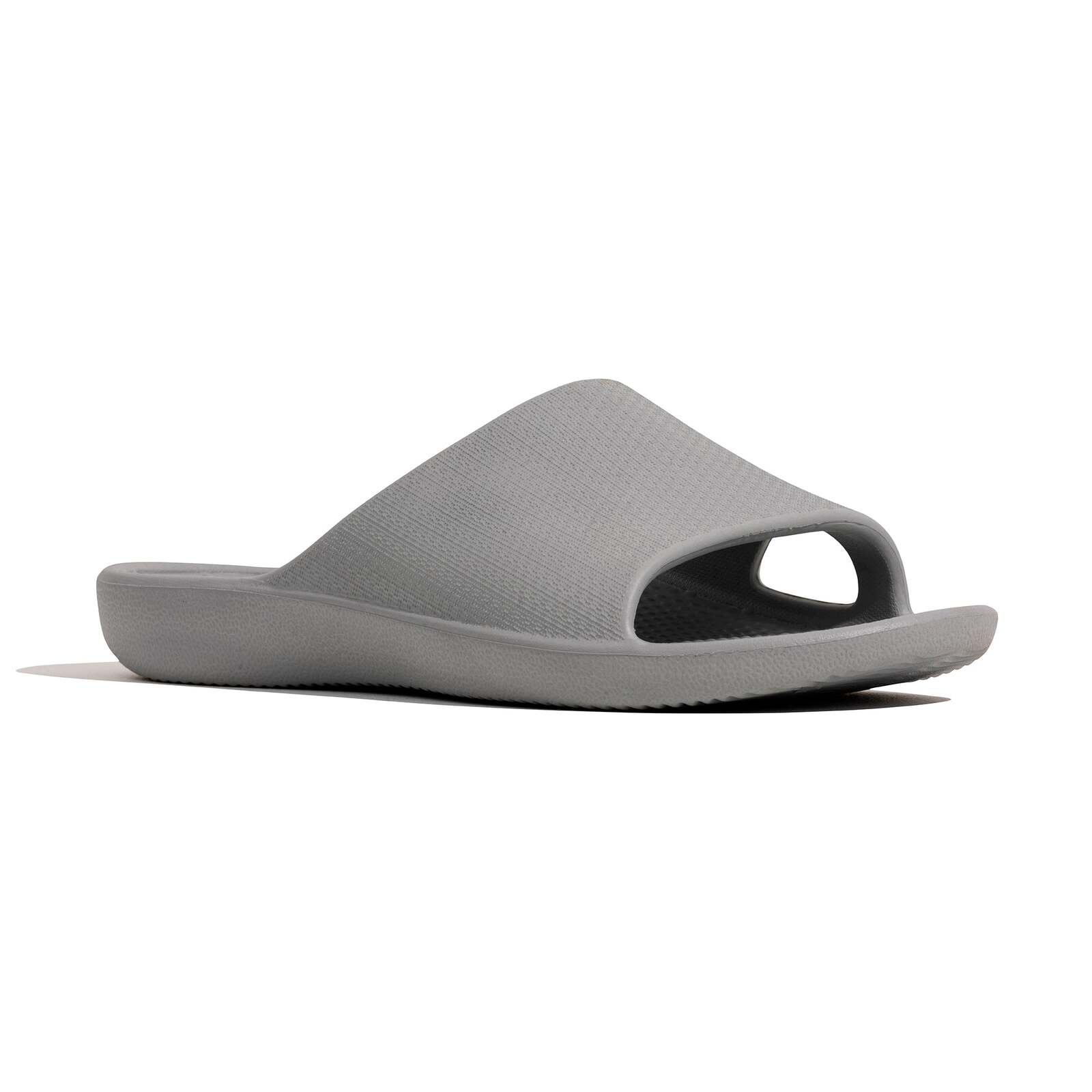 Archline Rebound Orthotic Slides Flip Flop Thongs Slip On Arch Support - Stone Grey - Euro 40