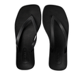 ARCHLINE Breeze Arch Support Orthotic Thongs Flip Flops Arch Support - Black - 41 EUR (Womens 10US/Mens 8US)