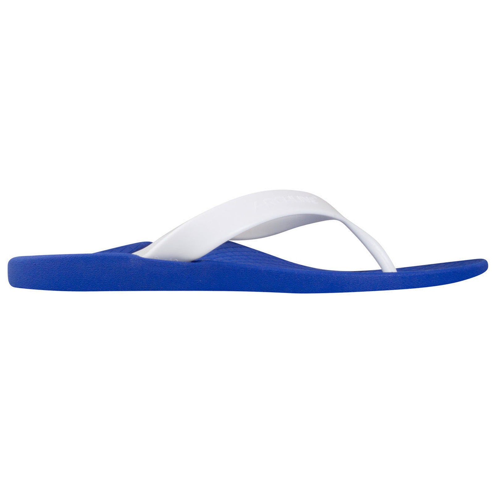 ARCHLINE Orthotic Thongs Arch Support Shoes Footwear Flip Flops Orthopedic - Blue/White  - EUR 37