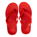 ARCHLINE Orthotic Thongs Arch Support Shoes Footwear Flip Flops Orthopedic - Red/Red  - EUR 41