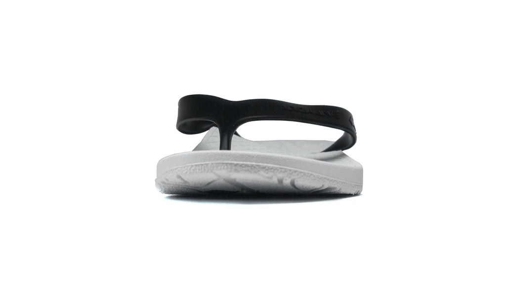 ARCHLINE Orthotic Thongs Arch Support Shoes Footwear Flip Flops Orthopedic - White/Black - EUR 34