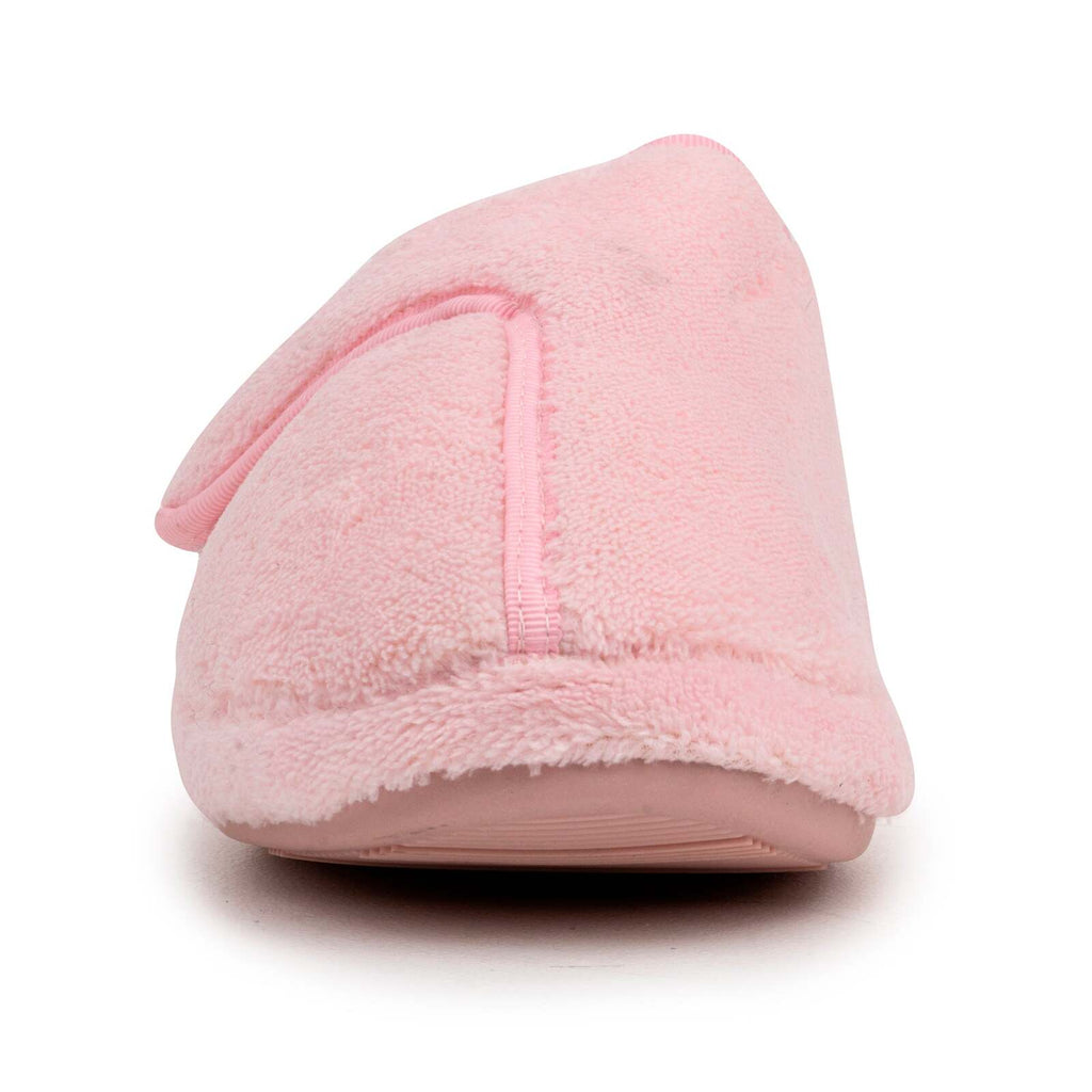 ARCHLINE Orthotic Plus Slippers Closed Scuffs Pain Relief Moccasins - Pink - EU 40