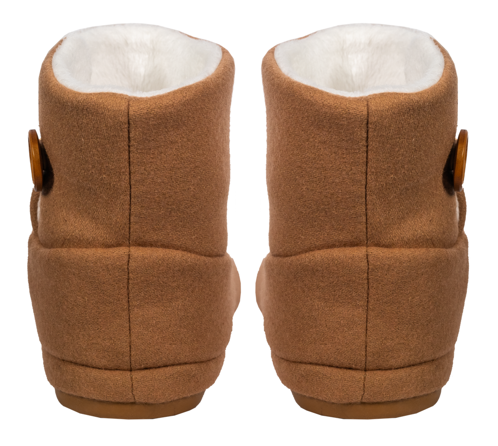 Archline Orthotic UGG Boots Slippers Arch Support Warm Orthopedic Shoes - Chestnut - EUR 43 (Women's US 12/Men's US 10)