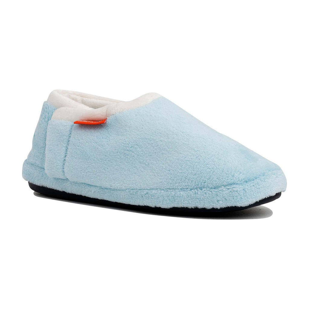 ARCHLINE Orthotic Slippers Closed Scuffs Pain Relief Moccasins - Sky Blue - EUR 41