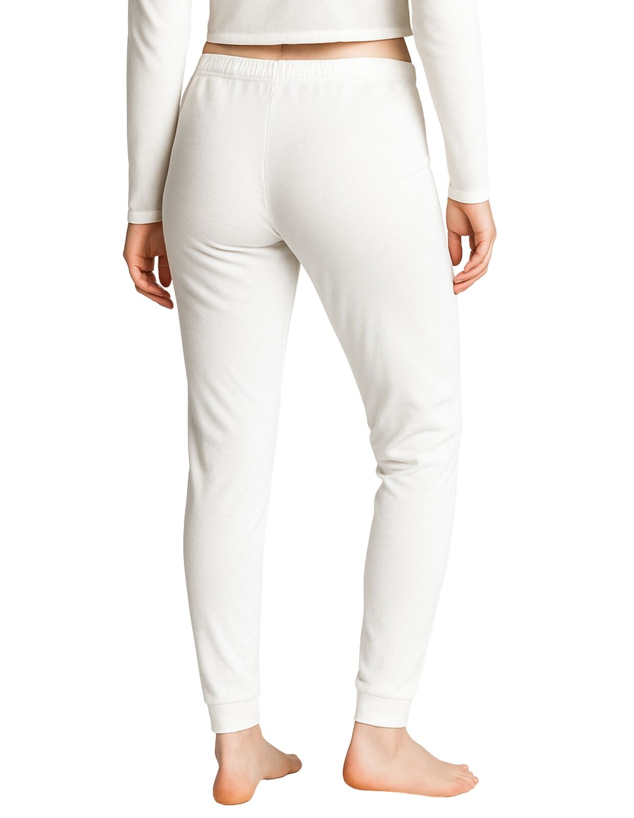 Womens Merino Wool Long Janes Thermal Underwear Layer Thermals Leggings Pants - Beige - 10-12