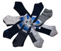 24x COTTON ANKLE SOCKS Sport Low Cut Mens Womens Running  BULK Anklet - Mixed Colour Pack - 2-8