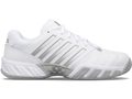 K-Swiss Womens Bigshot 4 AC Tennis Shoes - White/Silver - US 9.5
