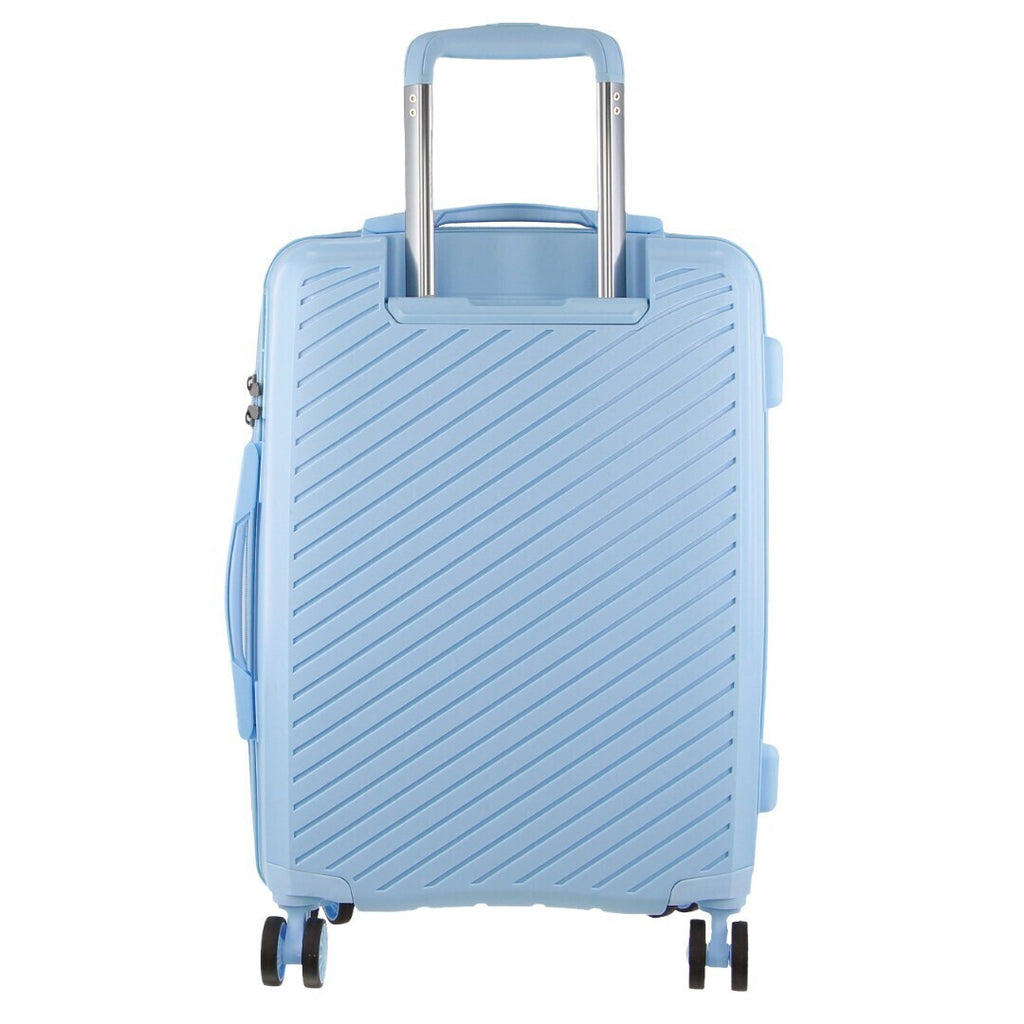 Pierre Cardin Inspired Milleni Luggage Bag Large in Blue + FREE Milleni Waist Bag