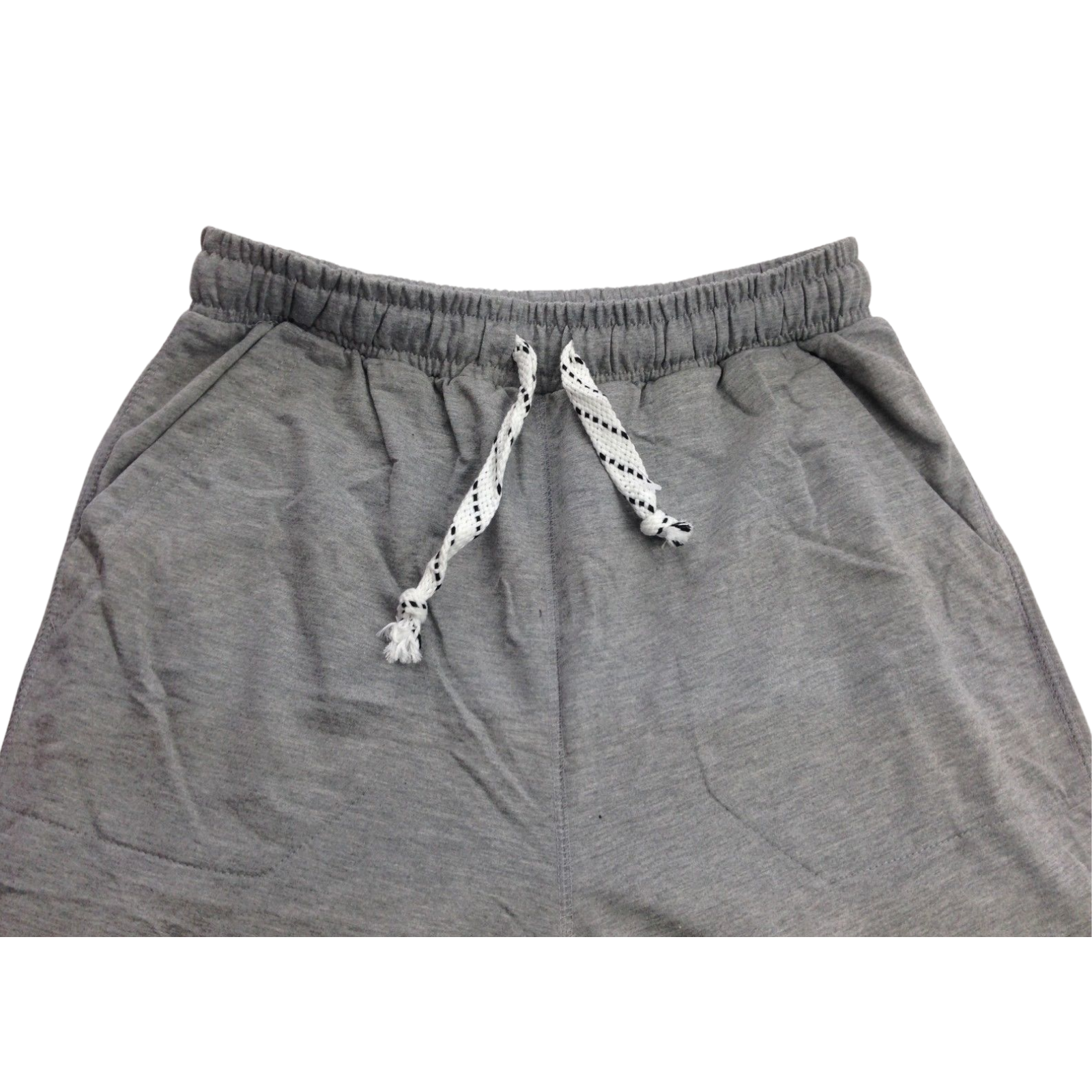Mens Skinny TRACK PANTS Slim Cuff Trousers Gym Trackies Sport Bottoms Joggers - Grey (Cotton/Polyester) - XXL