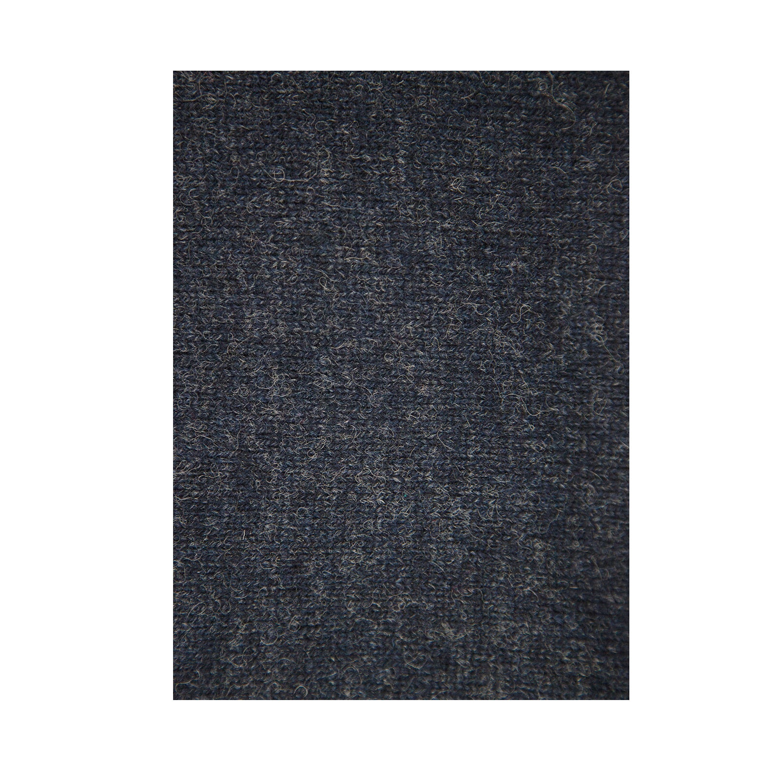 100% SHETLAND RAGG WOOL CREW Round Neck Knit JUMPER Pullover Mens Sweater Knitted - Navy - 4XL