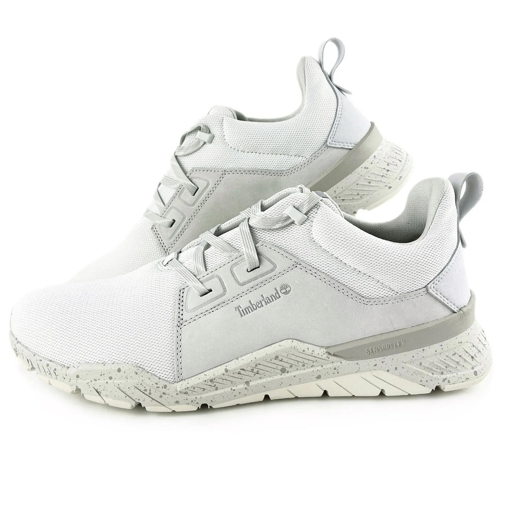 Timberland Mens Concrete Trail Low Cut Shoes Casual Sneakers - Light Grey Style 0A2ENW - US 10W