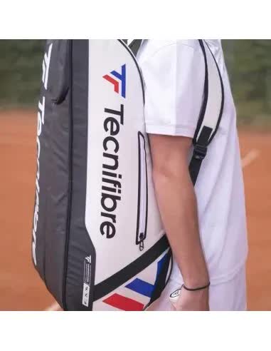 Tecnifibre Tour Endurance 15 Racquet Tennis Bag in White