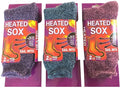 3 Pair Womens THICK THERMAL HEATED SOCKS Warm Winter Comfort Work Sox Ski Ladies