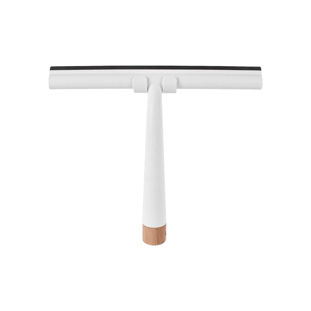 Bamboo Base Shower Squeegee with Holder