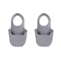 2 pcs Sink Caddy Silicone Sponge Rack – Adjustable Silicone Kitchen Sink Organizer