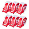 VEVOR Packing Tape 6 Rolls 65 Yards Clear Shipping Tape with Dispenser 2.7 Mil