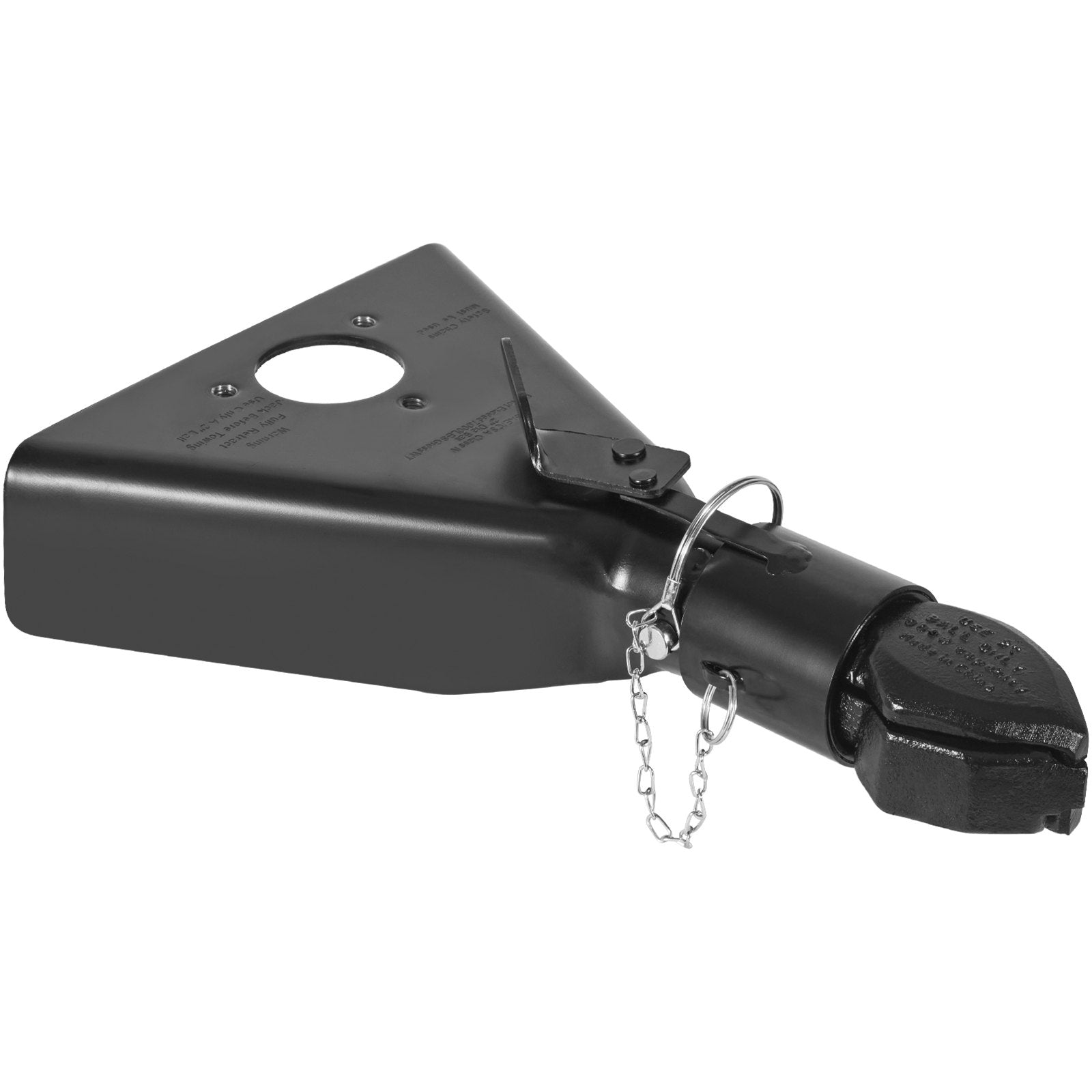 VEVOR A-Frame Trailer Coupler, Fits 2-Inch Hitch Ball Size, 7000 lbs Towing Capacity, Heavy Duty Steel Coupler, Ideal for Towing Station Wagons, Pickup Trucks, SUVs, Campers, Black Coating Surface