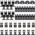 VEVOR Oscillating Multi Tool Saw Blades Multi Tool Blades 50PCS for Wood Metal