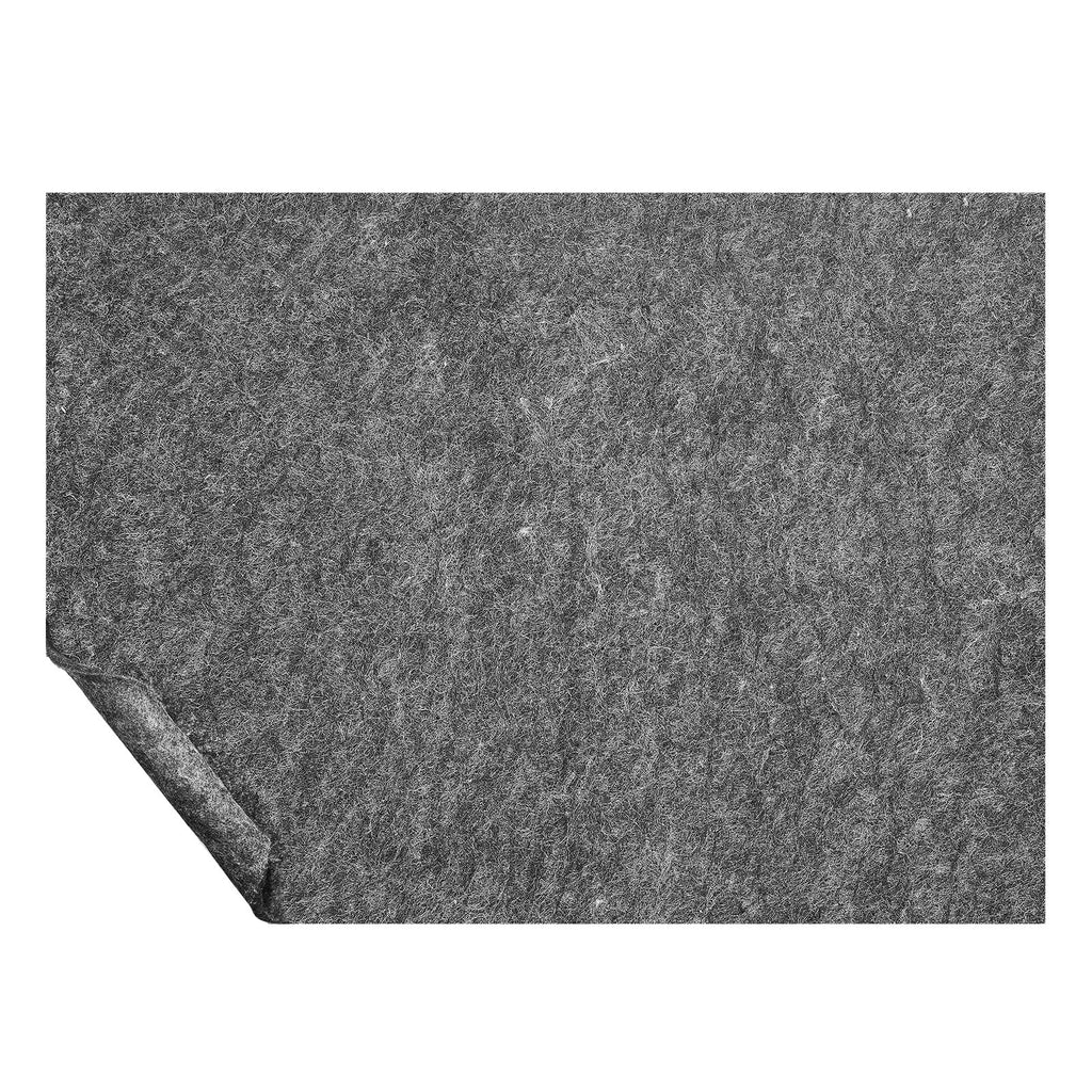 VEVOR Rug Pad Without Slip Resistance, Protective Cushioning Carpet Pad, 8' x 10', 1/2"Thick, 100% Pure Polyester Felt, 7-8㎡ Premium Comfort Underfoot Carpet Padding Rug Cushion for All Floors, Gray