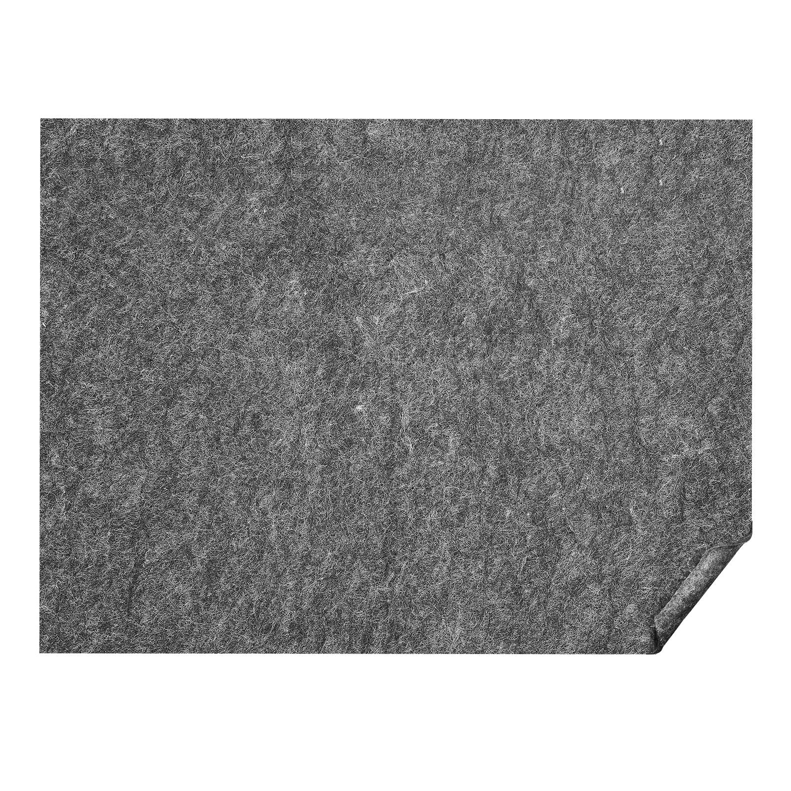 VEVOR Rug Pad Without Slip Resistance, Protective Cushioning Carpet Pad, 9' x 12', 1/4"Thick, 100% Pure Polyester Felt, 10-11㎡ Premium Comfort Underfoot Carpet Padding Rug Cushion for All Floors, Gray