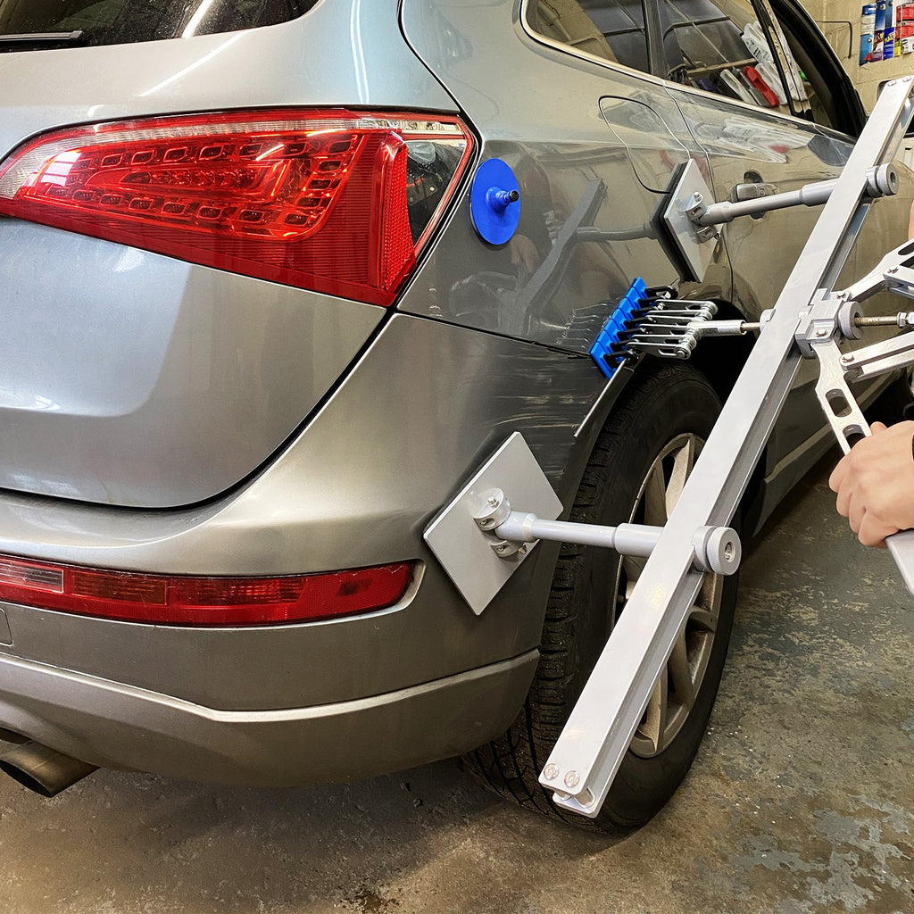 VEVOR Dent Pull Lever Bar Kit Fit for Both Aluminum and Steel Dent Pulling (43INCH/1100MM)