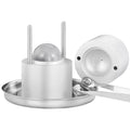 VEVOR Ice Ball Press Kit, Aircraft Al Alloy Ice Press with Ice Block Mold, Large Mat, Tong, Drip Tray, One Glass, Round Ice Ball Maker 2.4"/60 mm Ice Sphere, for Whiskey, Cocktail on Party & Holiday