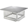 VEVOR Chimney Cap 17” x 17” 304Stainless Steel Fireplace Flue Caps Cover Mesh